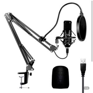 USB Streaming Podcast PC Microphone